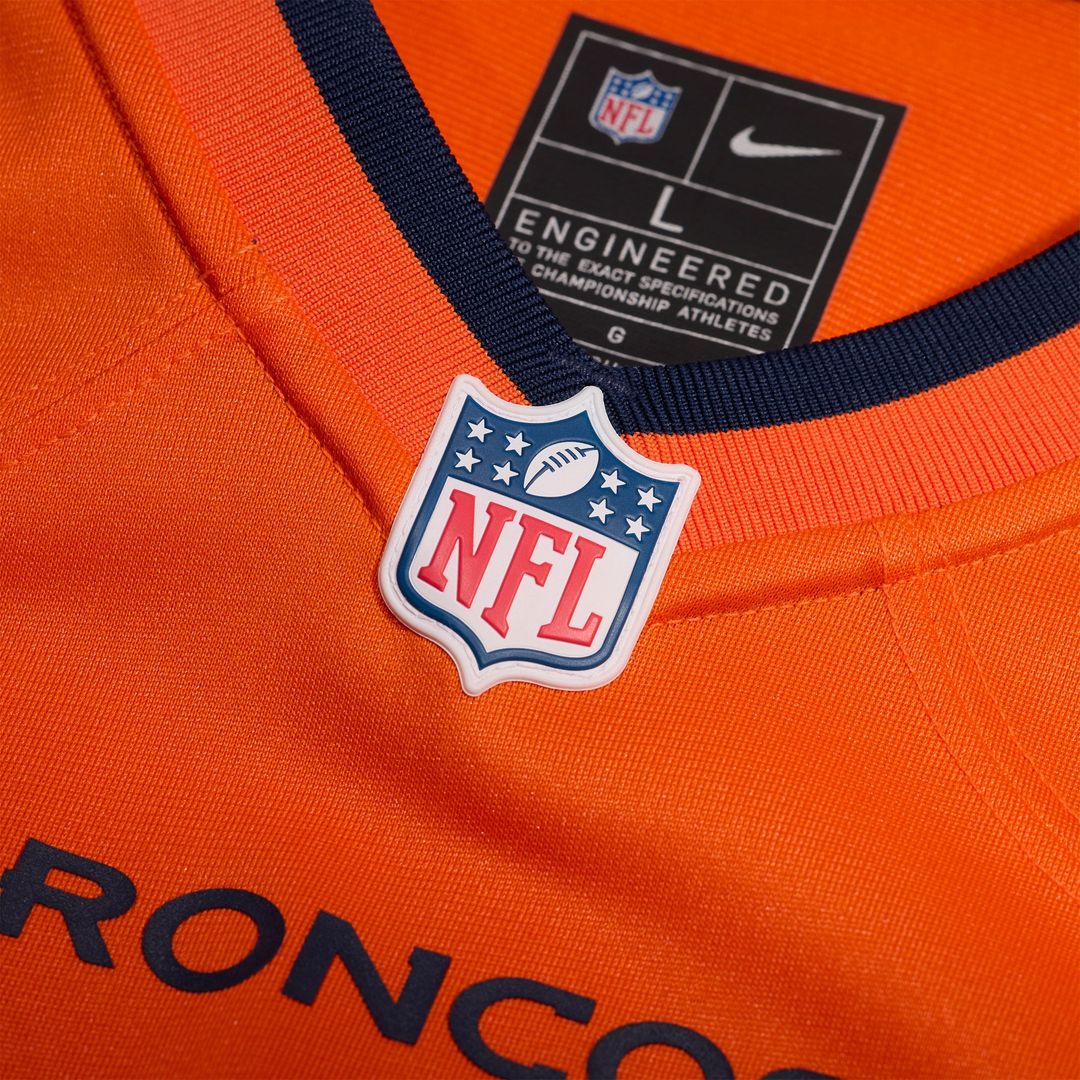 Denver Broncos Que Robinson Nike Orange Game Jersey product image 4
