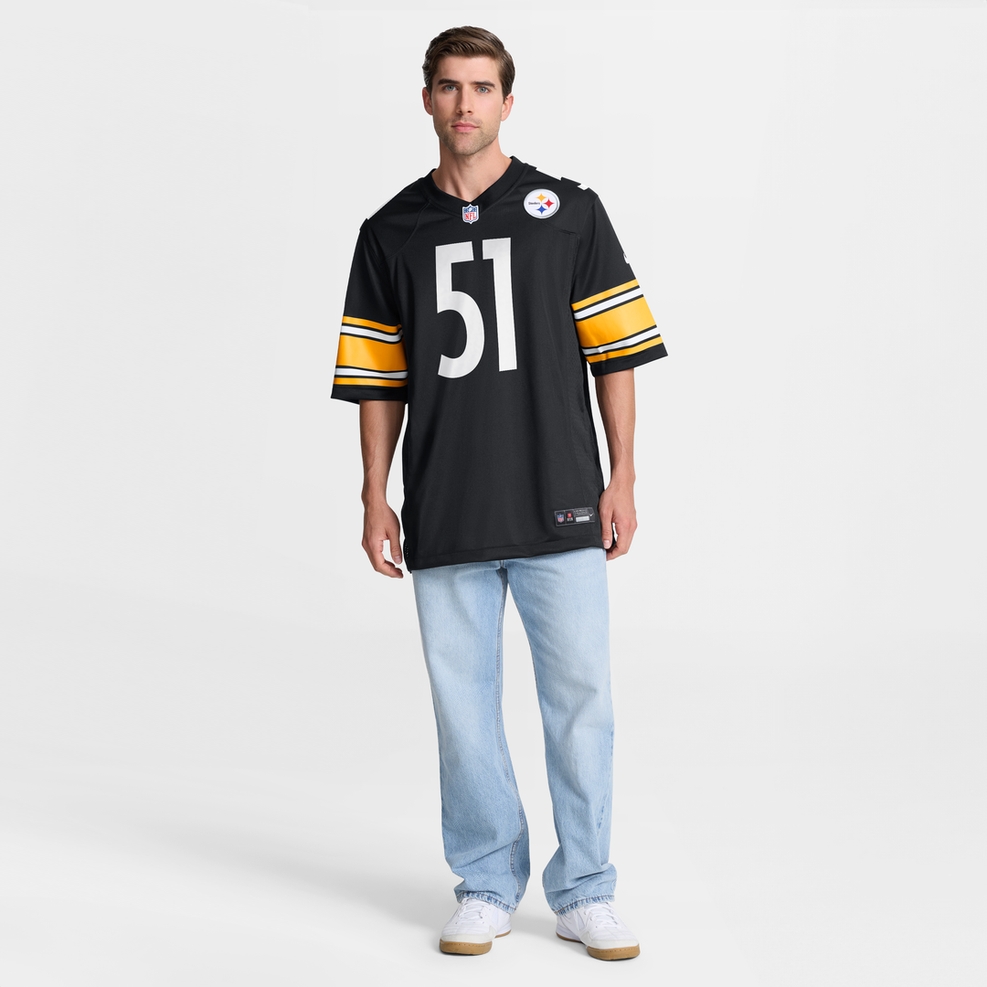 Pittsburgh Steelers Nick Herbig Nike Black Game Jersey product image 7