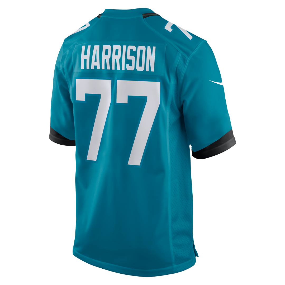 Jacksonville Jaguars Anton Harrison Nike Teal Game Jersey product image 3
