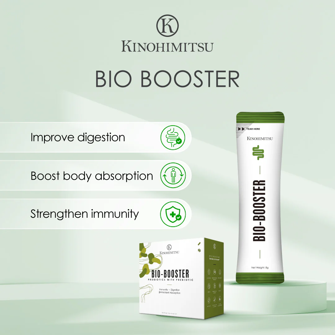 [Bundle of 2] Kinohimitsu Bio-Booster (Probiotics with Prebiotics) - 8g x 30 Sachets