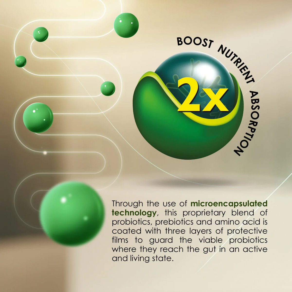 [Bundle of 2] Kinohimitsu Bio-Booster (Probiotics with Prebiotics) - 8g x 30 Sachets