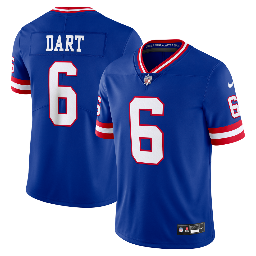 New York Giants Jaxson Dart Nike White Vintage Vapor product image 7
