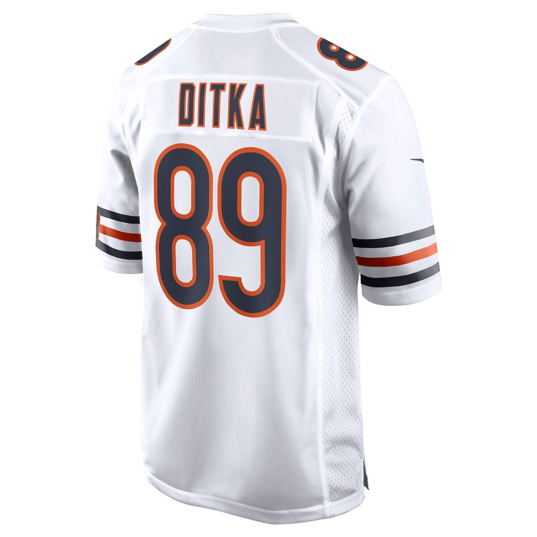 Chicago Bears Mike Ditka Nike White Retired Game Jersey product image 3