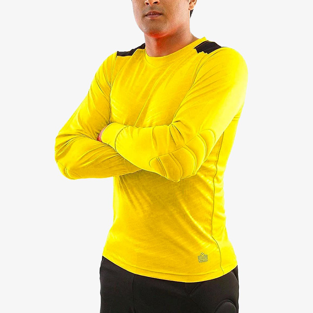 Solo Goalkeeper Soccer Jersey - Neon Green product image 1, provided for visual reference and product detail review