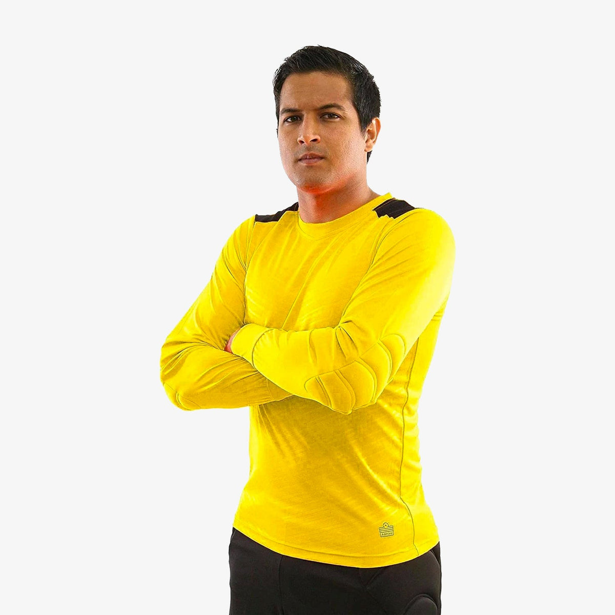 Solo Goalkeeper Soccer Jersey - Neon Green product image 2, provided for visual reference and product detail review