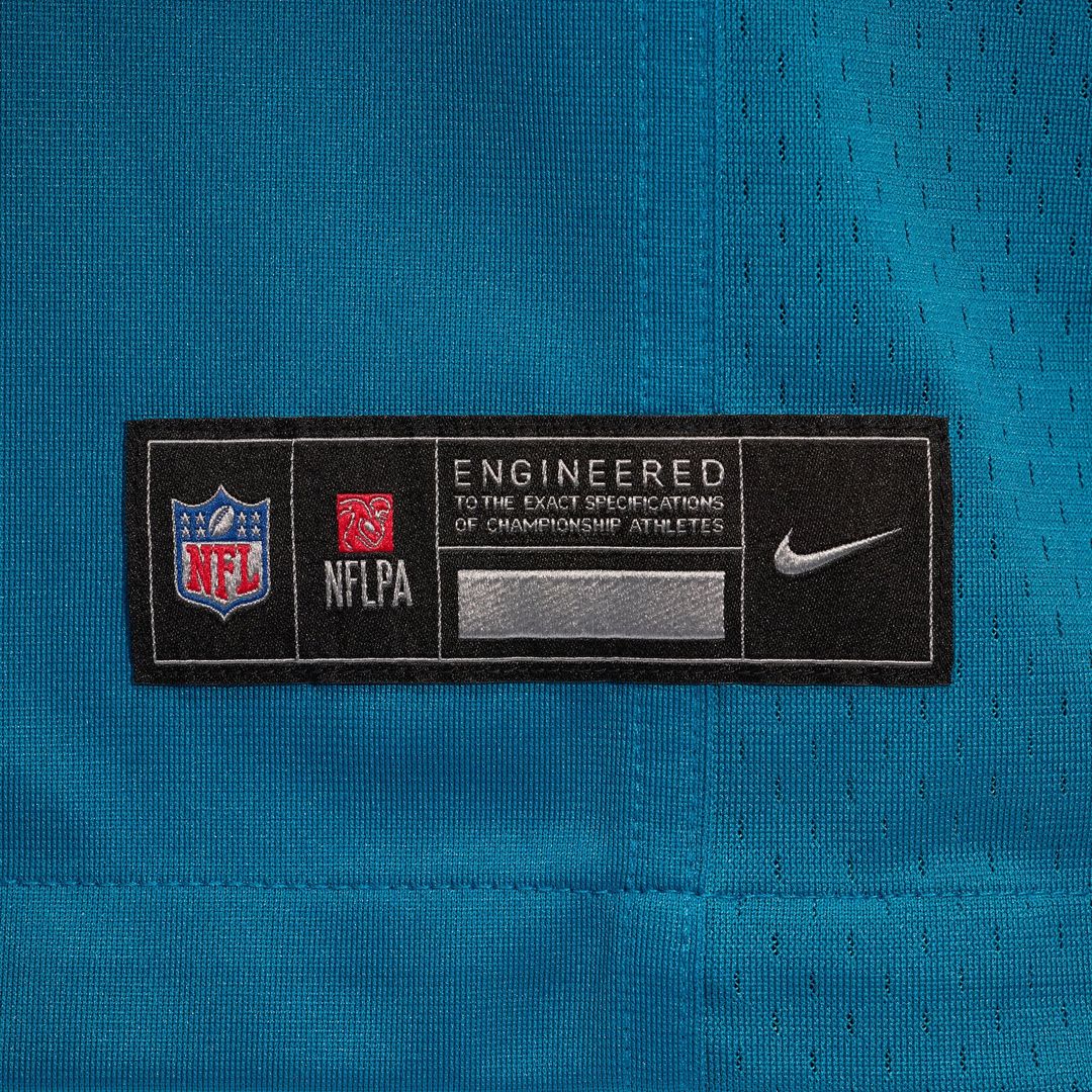 Jacksonville Jaguars Anton Harrison Nike Teal Game Jersey product image 6