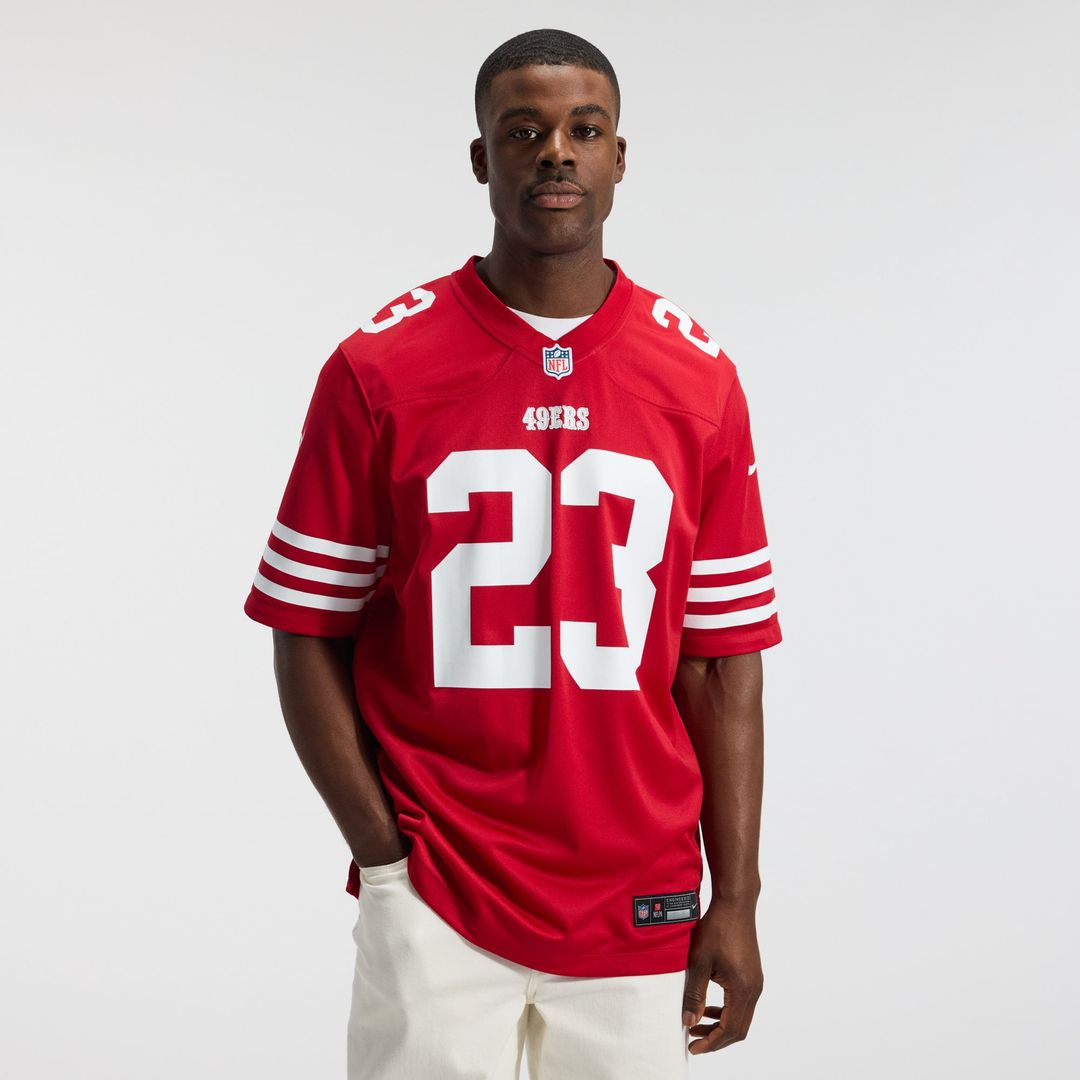 San Francisco 49ers Christian McCaffrey Nike White Game product image 26