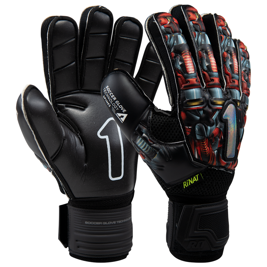 Rinat Asimetrik Bionik Spines (Finger Protection) Goalkeeper Gloves product image 1, provided for visual reference and