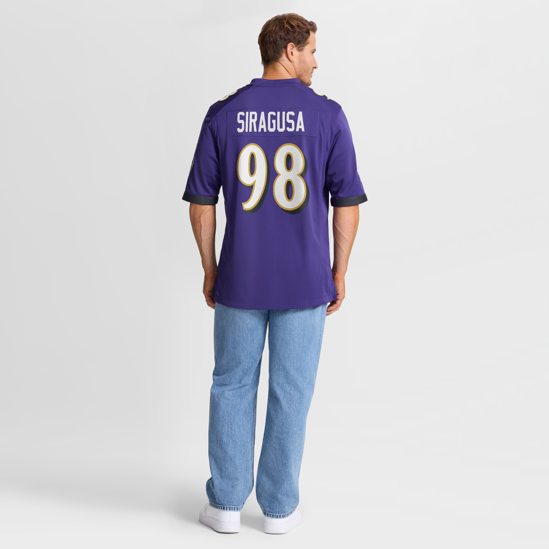 Baltimore Ravens Tony Siragusa Nike Purple Retired Player product image 8