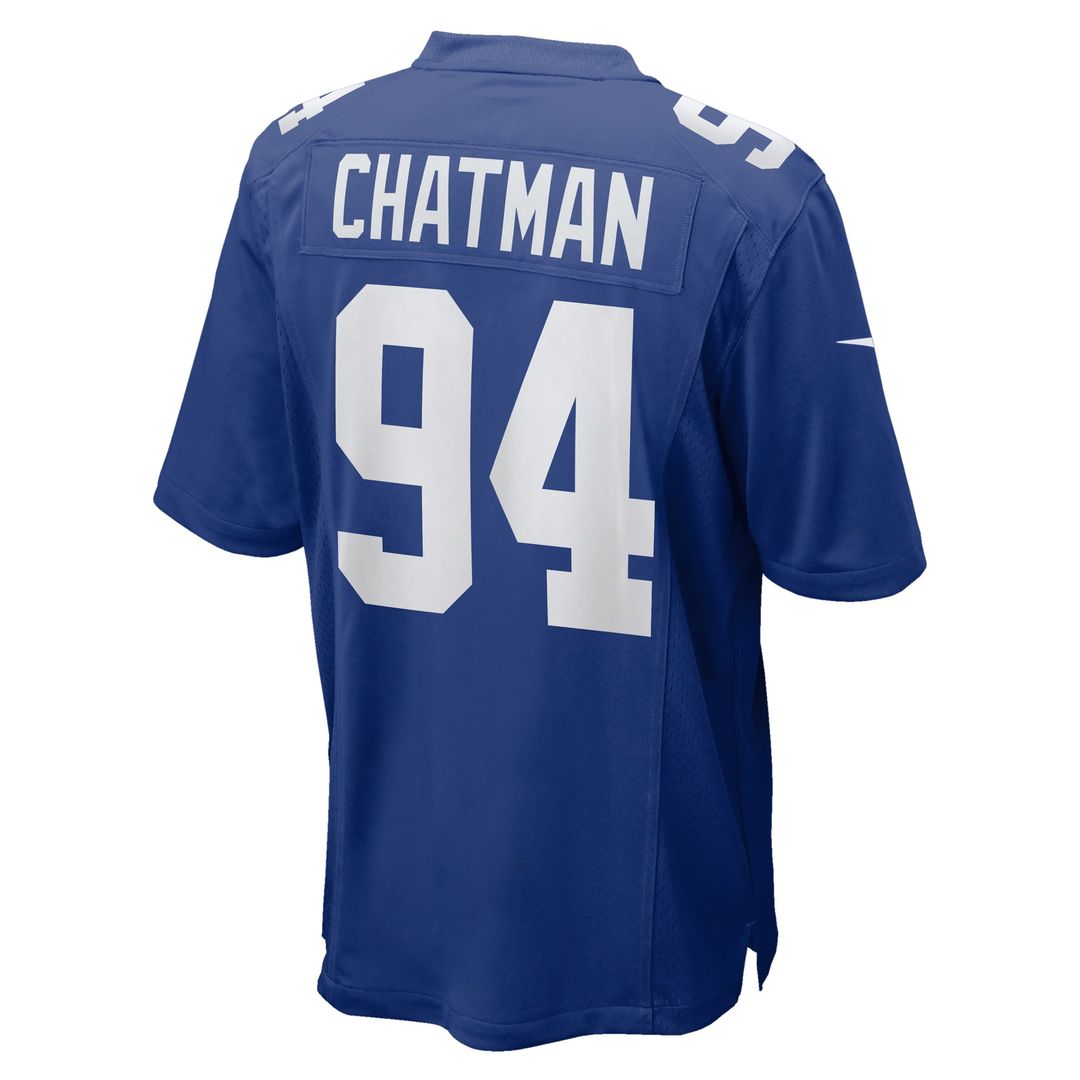 New York Giants Elijah Chatman Nike Royal Game Jersey product image 3