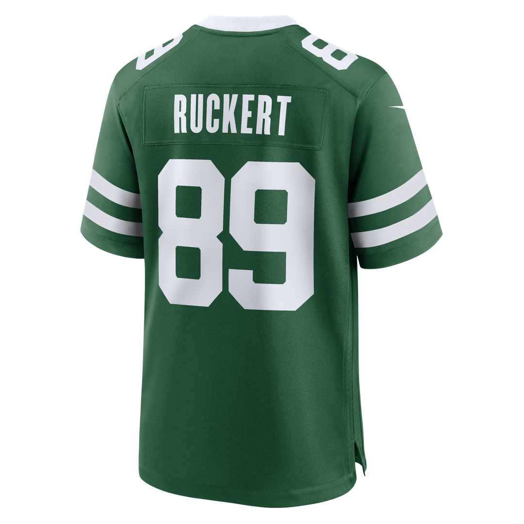 New York Jets Jeremy Ruckert Nike Legacy Green Game Jersey product image 3