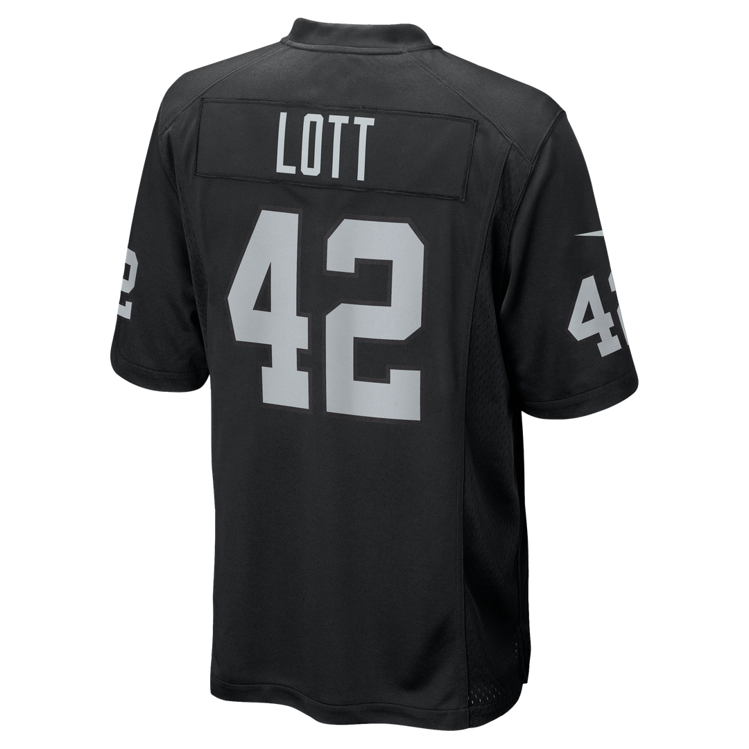 Las Vegas Raiders Ronnie Lott Nike Black Retired Player product image 3