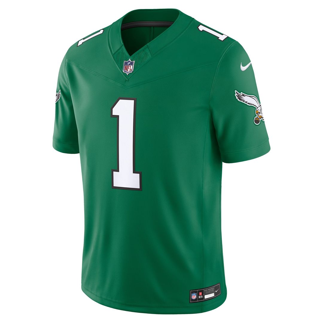 Philadelphia Eagles Jalen Hurts Nike White Vapor FUSE product image 8