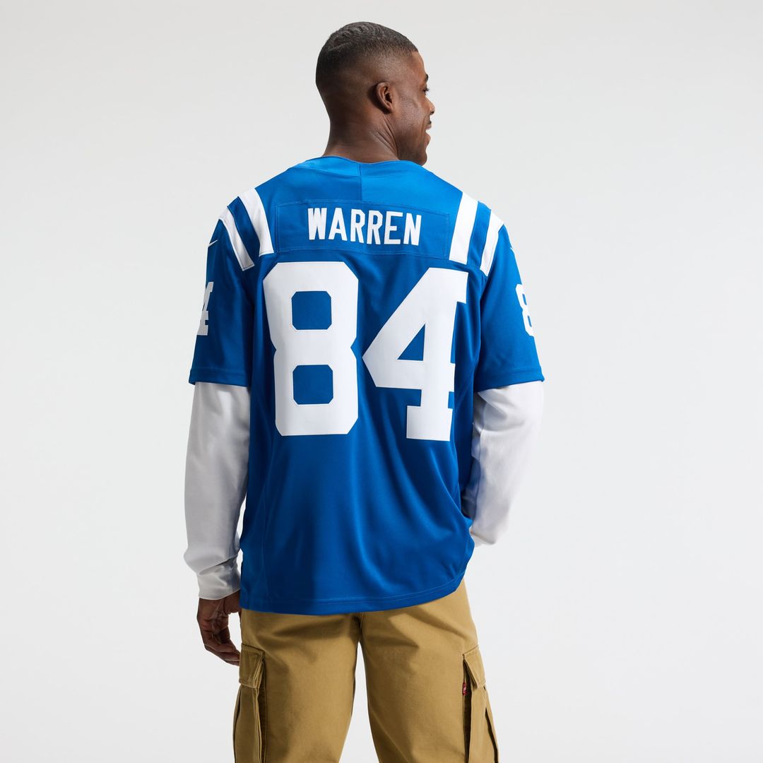 Indianapolis Colts Tyler Warren Nike White Vapor FUSE product image 9