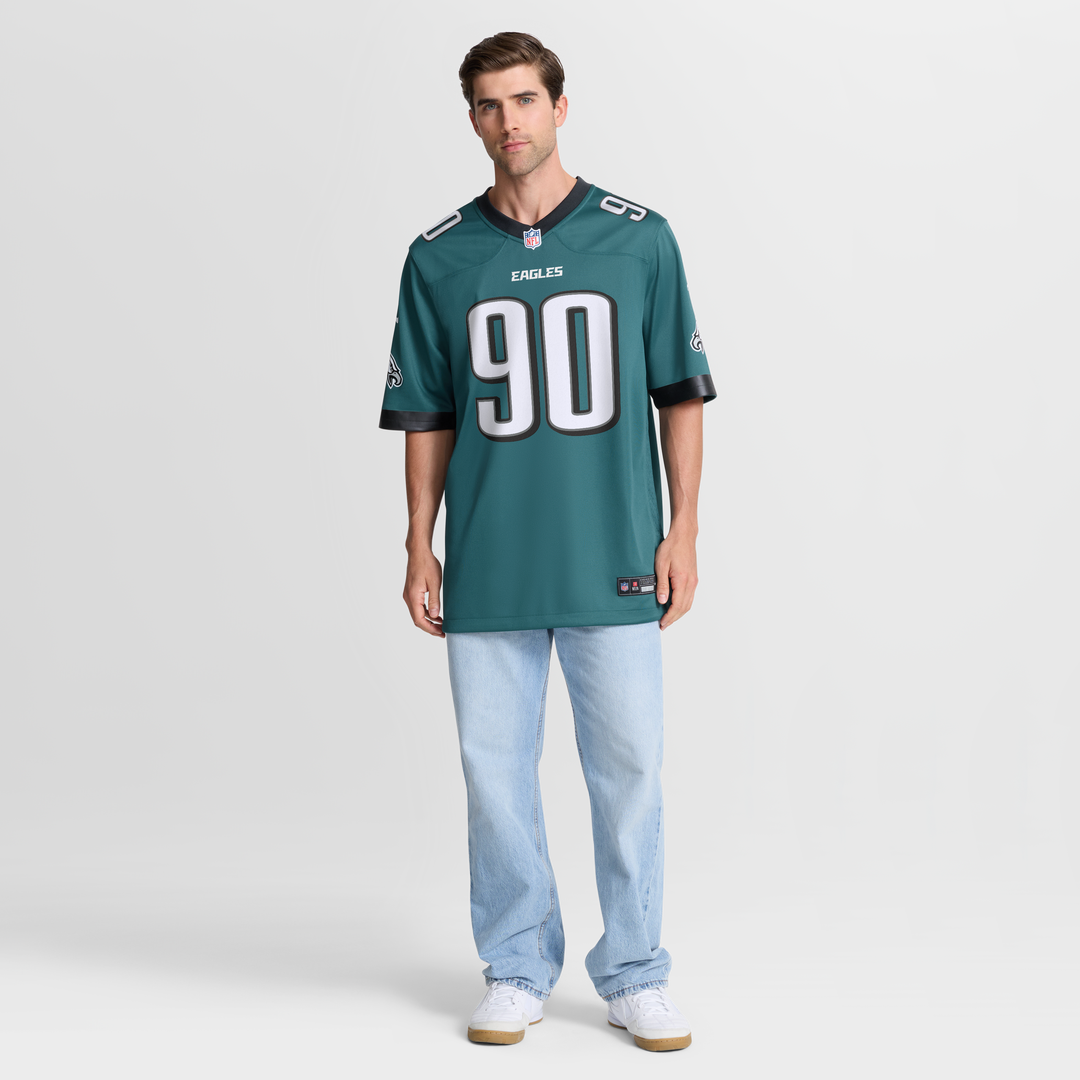 Philadelphia Eagles Jordan Davis Nike Midnight Green Game product image 7