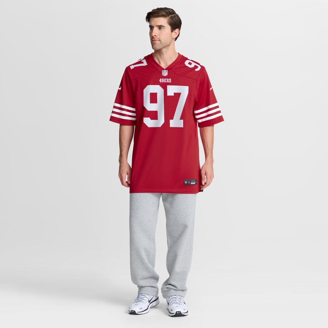 San Francisco 49ers Nick Bosa Nike White Game Jersey product image 13