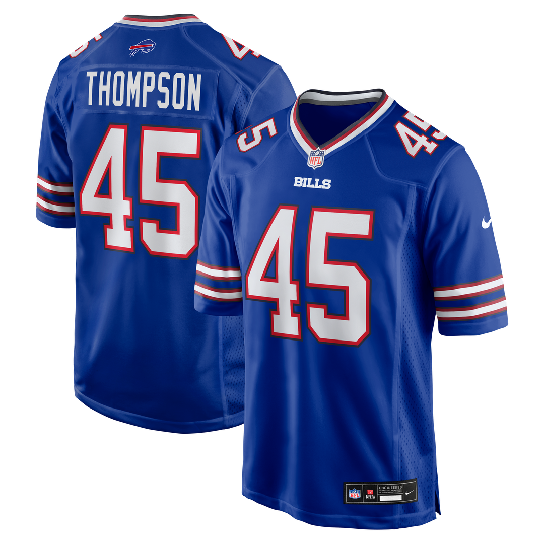 Buffalo Bills Shaq Thompson Nike Royal Game Jersey product image 1