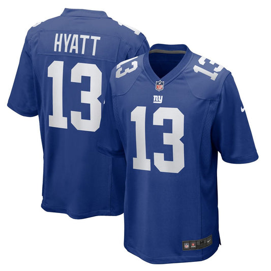 New York Giants Jalin Hyatt Nike Royal Game Jersey product image 1