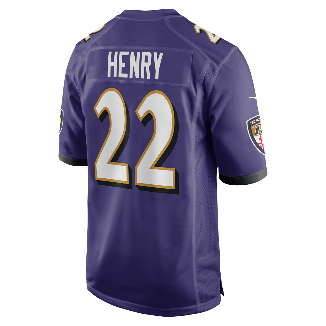 Baltimore Ravens Derrick Henry Nike Purple Game Jersey product image 3