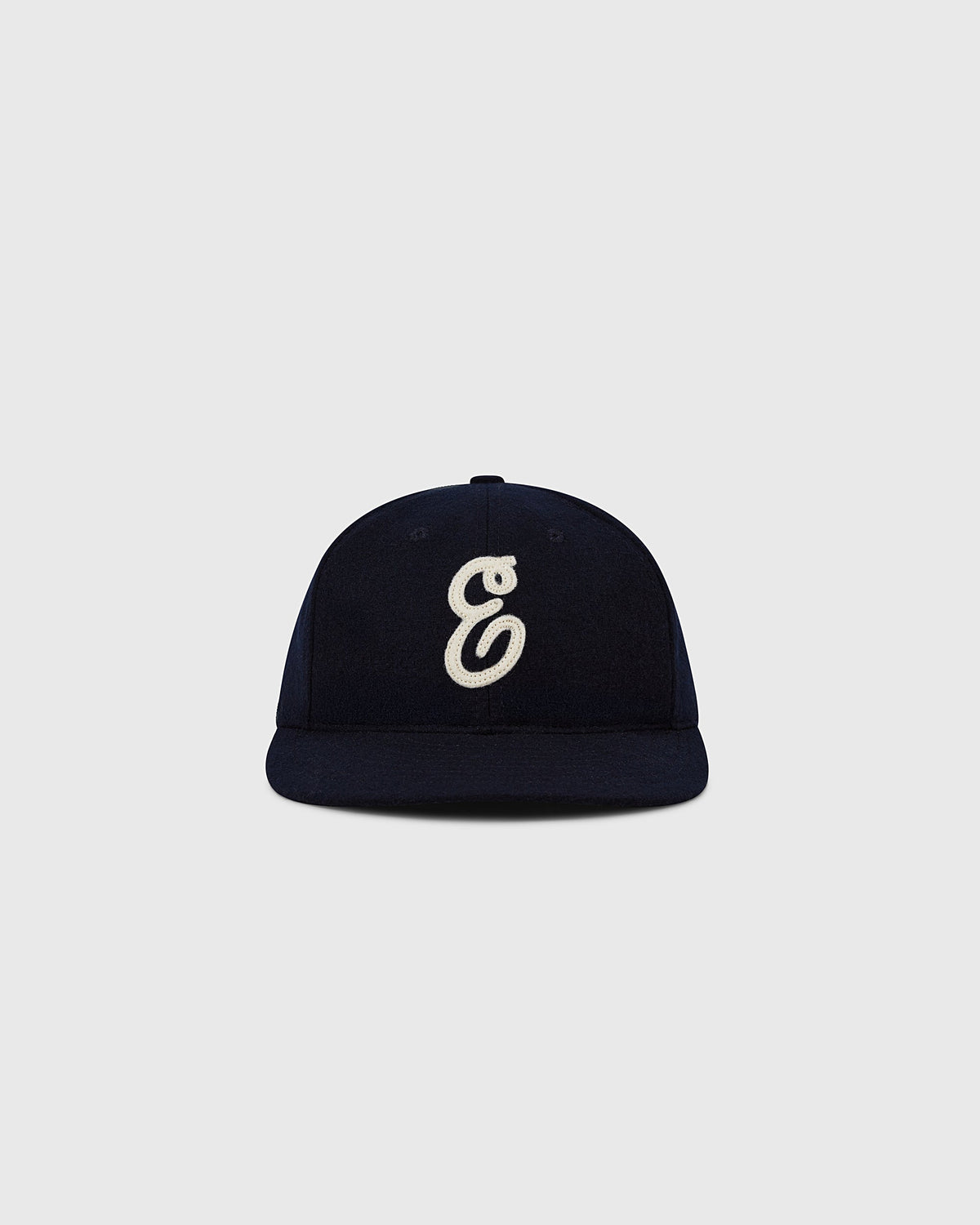Ebbets Felt 'E' Wool Ballcap product image 1, provided for visual reference and product detail review