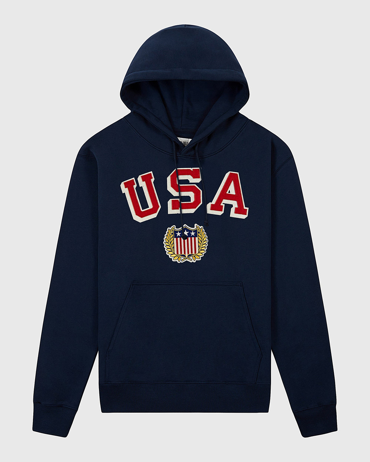 USA 1960 Heavyweight Cotton Terry Pullover Hoodie product image 1, provided for visual reference and product detail review