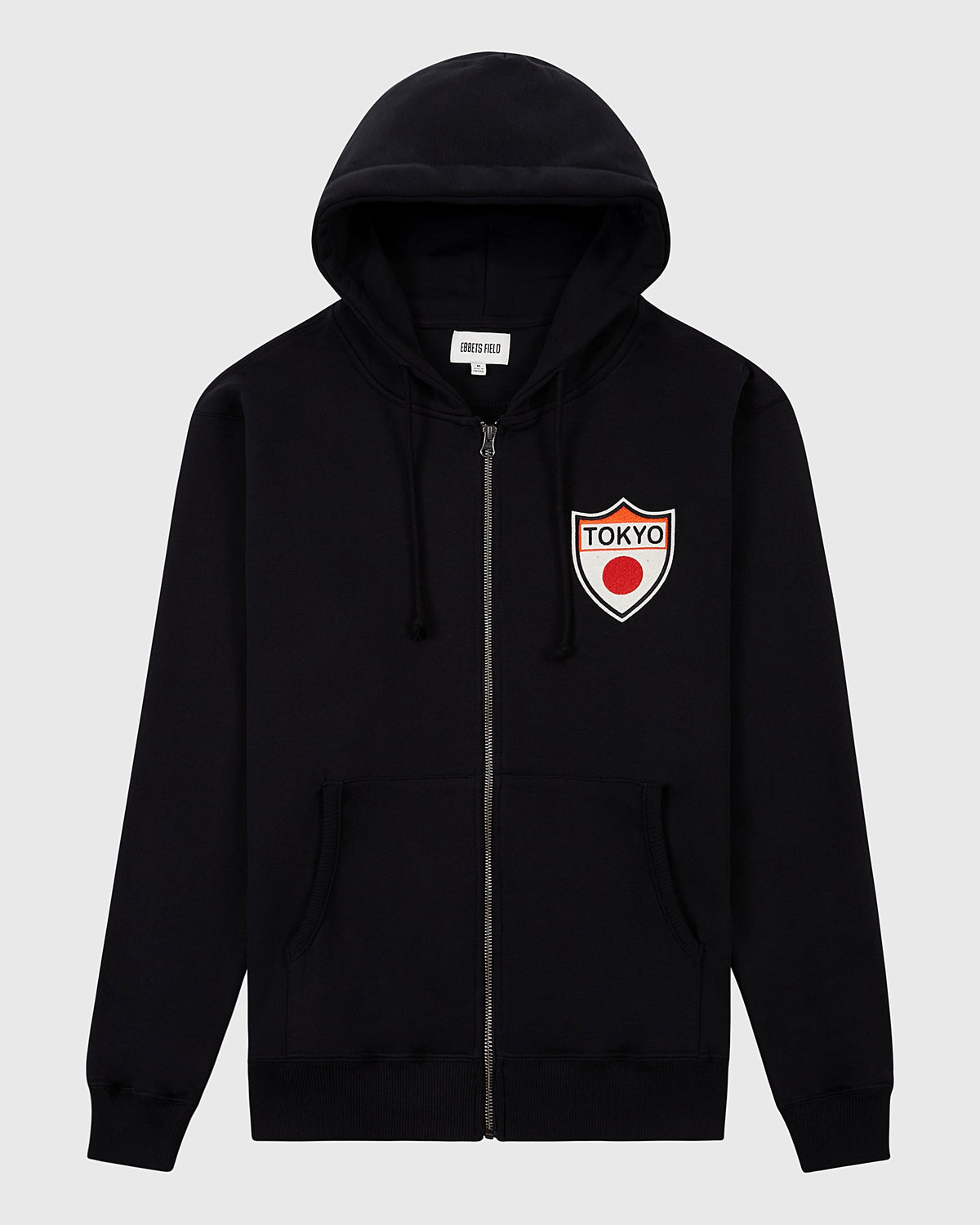Tokyo Giants Heavyweight Cotton Terry Full-Zip Hoodie product image 1, provided for visual reference and product detail