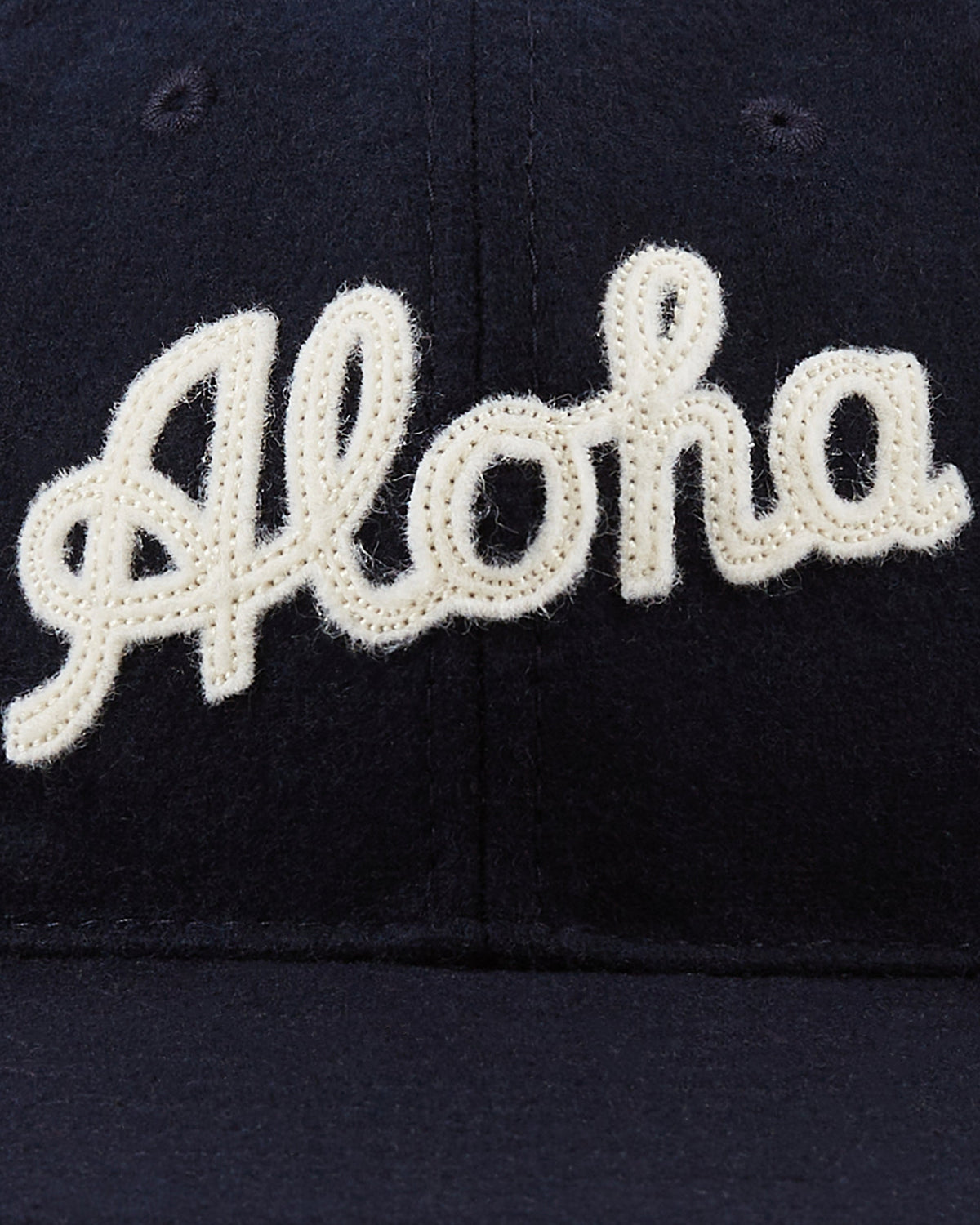 Aloha 100th Infantry 1942 Authentic Ballcap Navy product image 5, provided for visual reference and product detail review