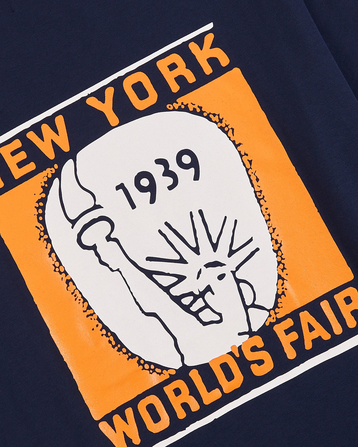 New York 1939 World's Fair Short Sleeve Graphic T-Shirt product image 4, provided for visual reference and product detail