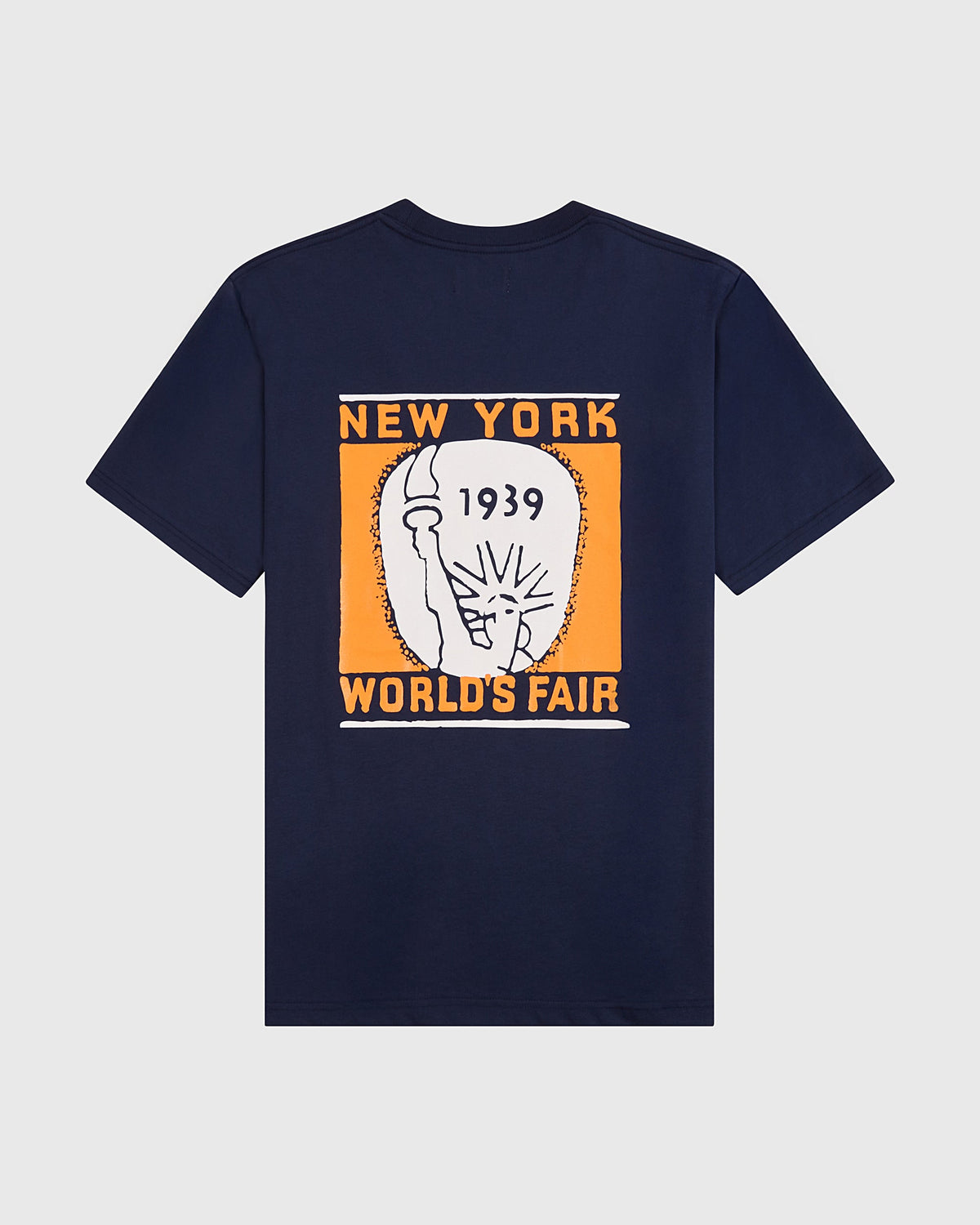 New York 1939 World's Fair Short Sleeve Graphic T-Shirt product image 2, provided for visual reference and product detail