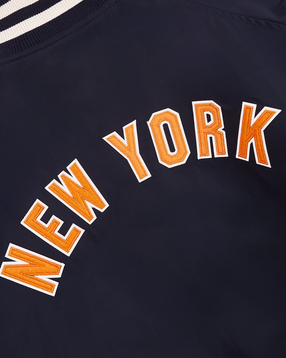 New York 1939 World's Fair Satin Varsity Jacket product image 3, provided for visual reference and product detail review