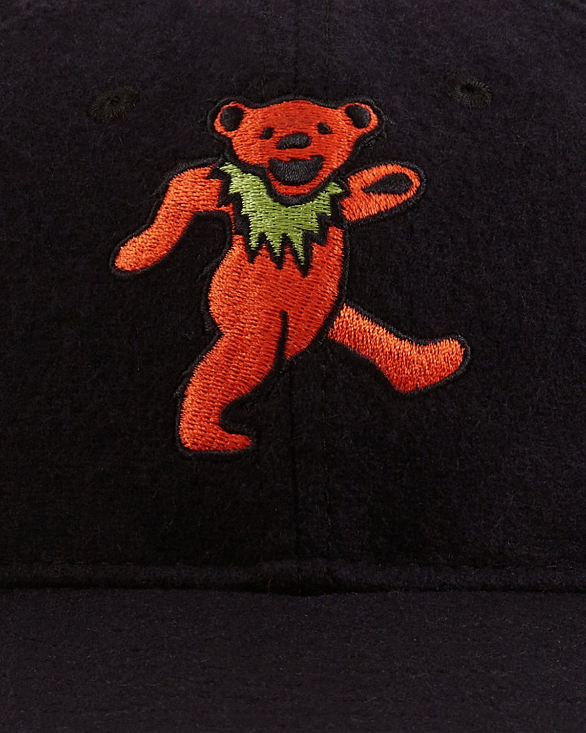Grateful Dead Dancing Bear Wool Ballcap product image 4, provided for visual reference and product detail review