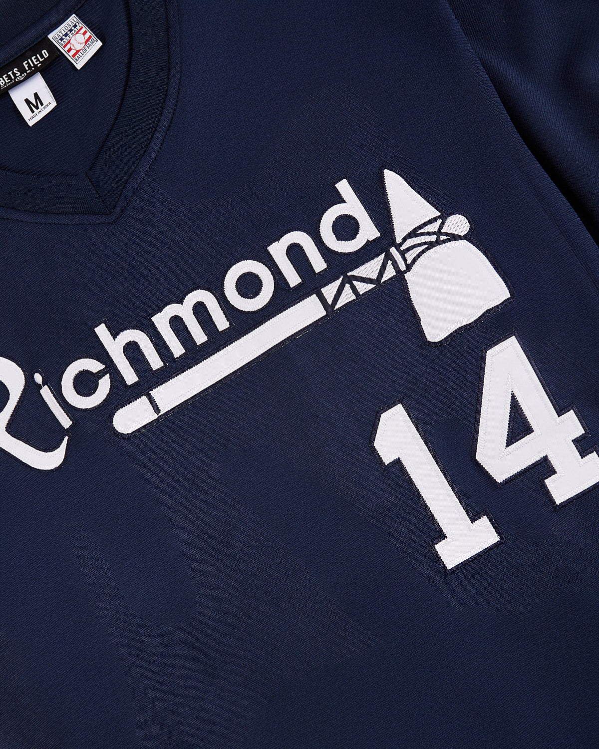 Tom Glavine Richmond Braves V-Neck Jersey product image 3, provided for visual reference and product detail review