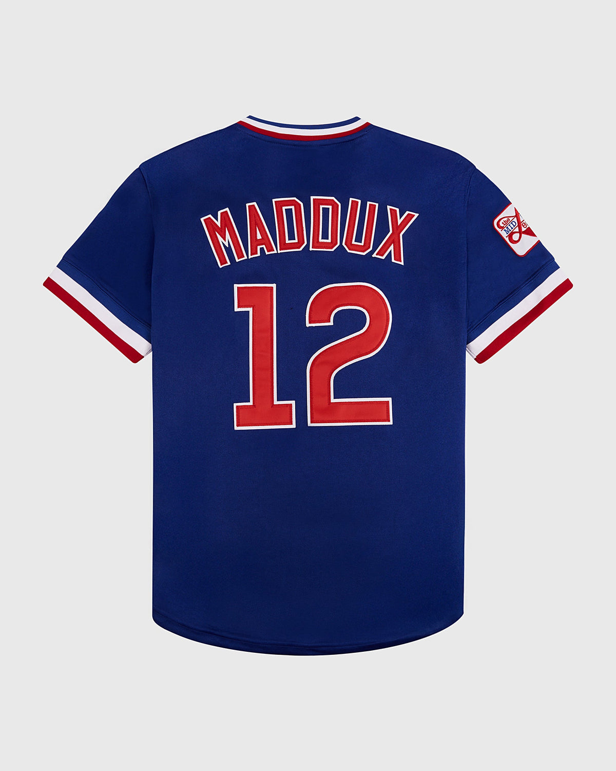 Greg Maddux Peoria Chiefs V-Neck Jersey product image 7, provided for visual reference and product detail review