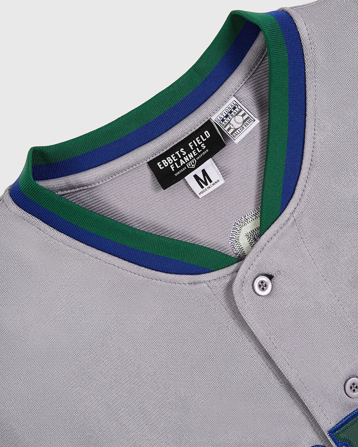 Barry Larkin Denver Zephyrs Button Up Jersey product image 2, provided for visual reference and product detail review