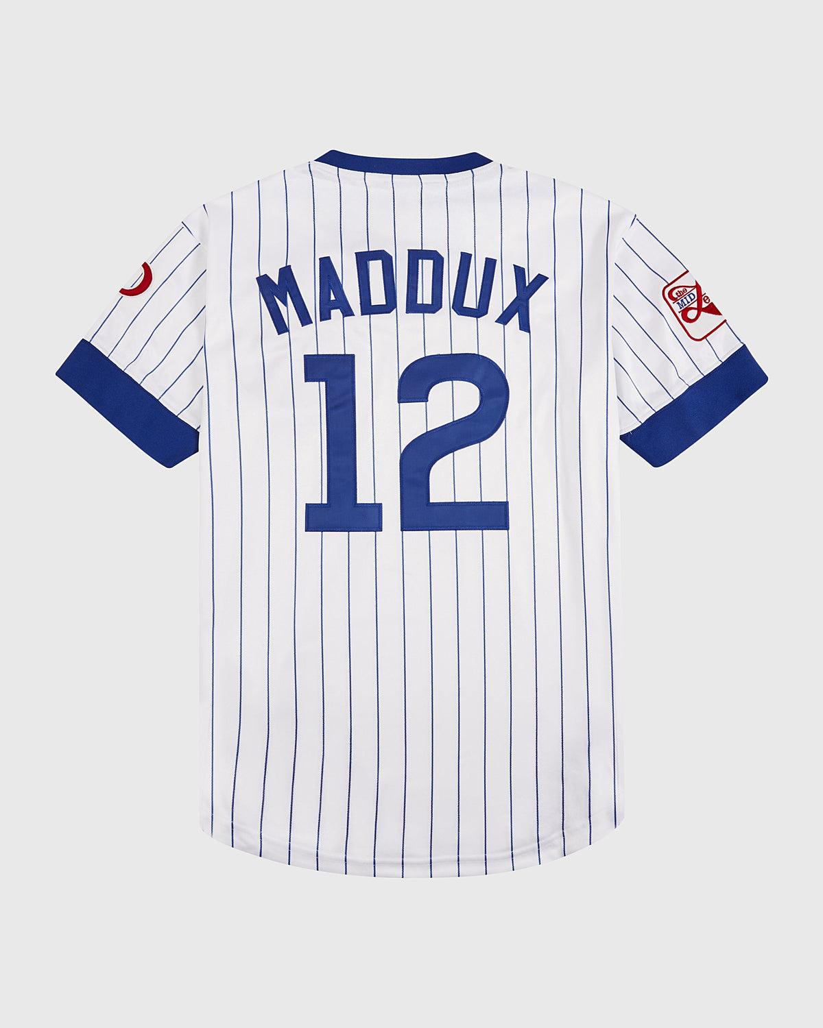 Greg Maddux Peoria Chiefs V-Neck Jersey product image 6, provided for visual reference and product detail review