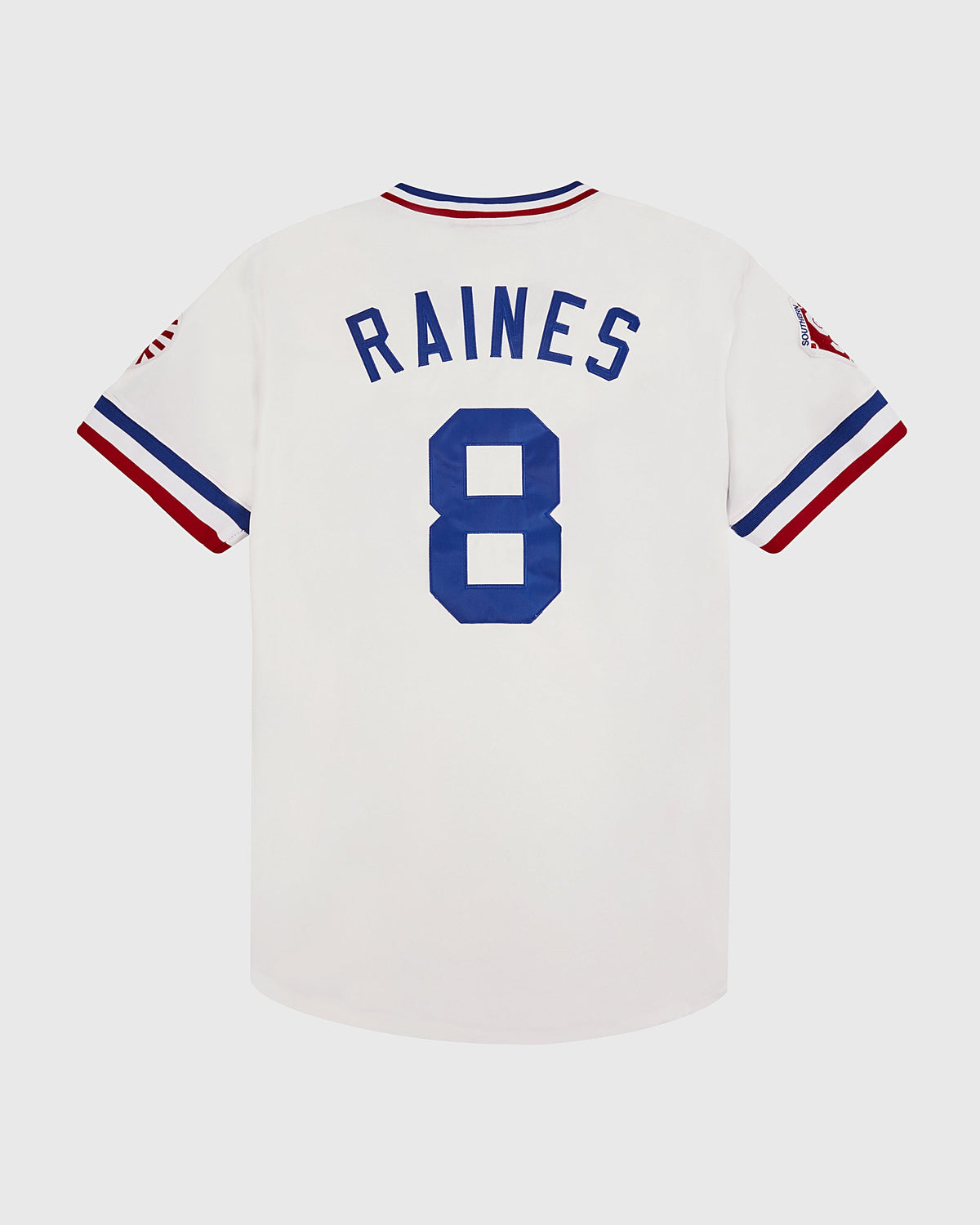 Tim Raines Memphis Chicks Button Up Jersey product image 6, provided for visual reference and product detail review