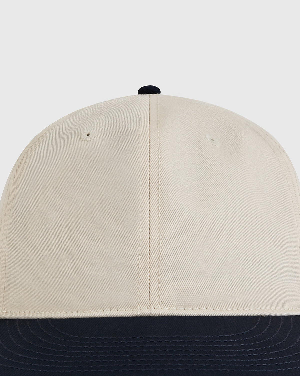 Natural and Navy Cotton Twill Ballcap product image 5, provided for visual reference and product detail review