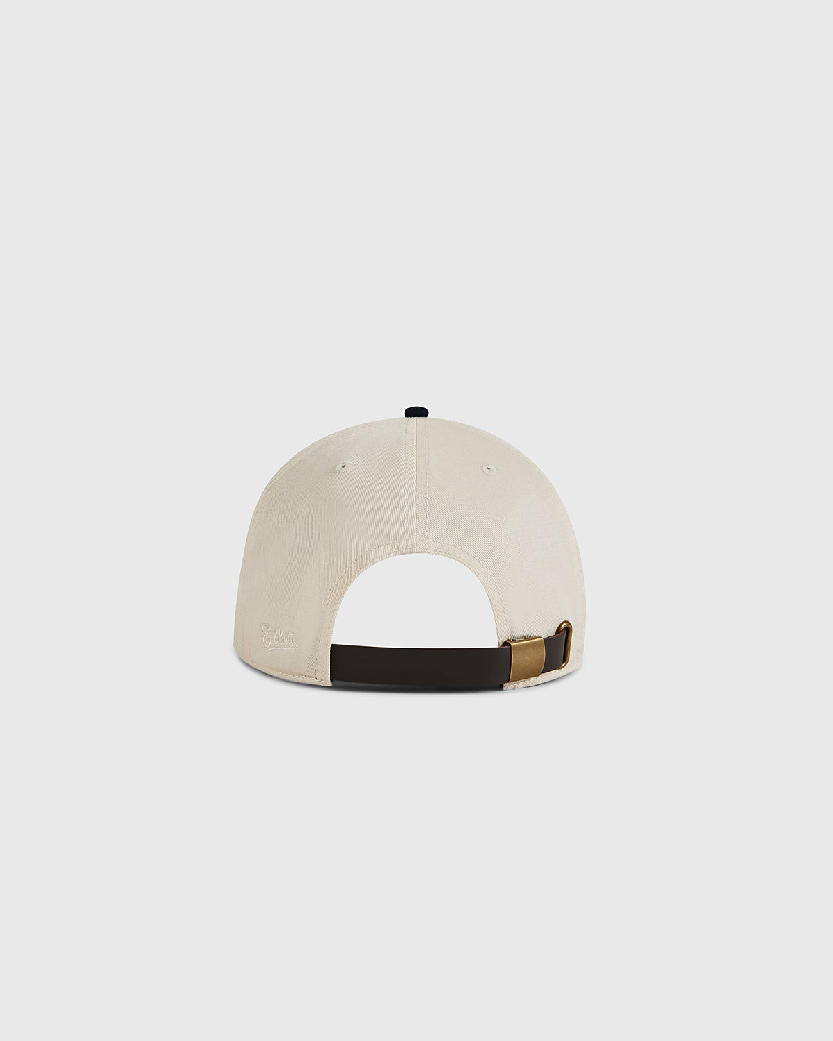 Natural and Navy Cotton Twill Ballcap product image 3, provided for visual reference and product detail review