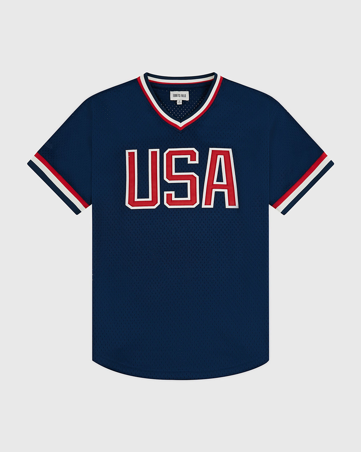 USA National Team Mesh V-Neck Jersey product image 1, provided for visual reference and product detail review