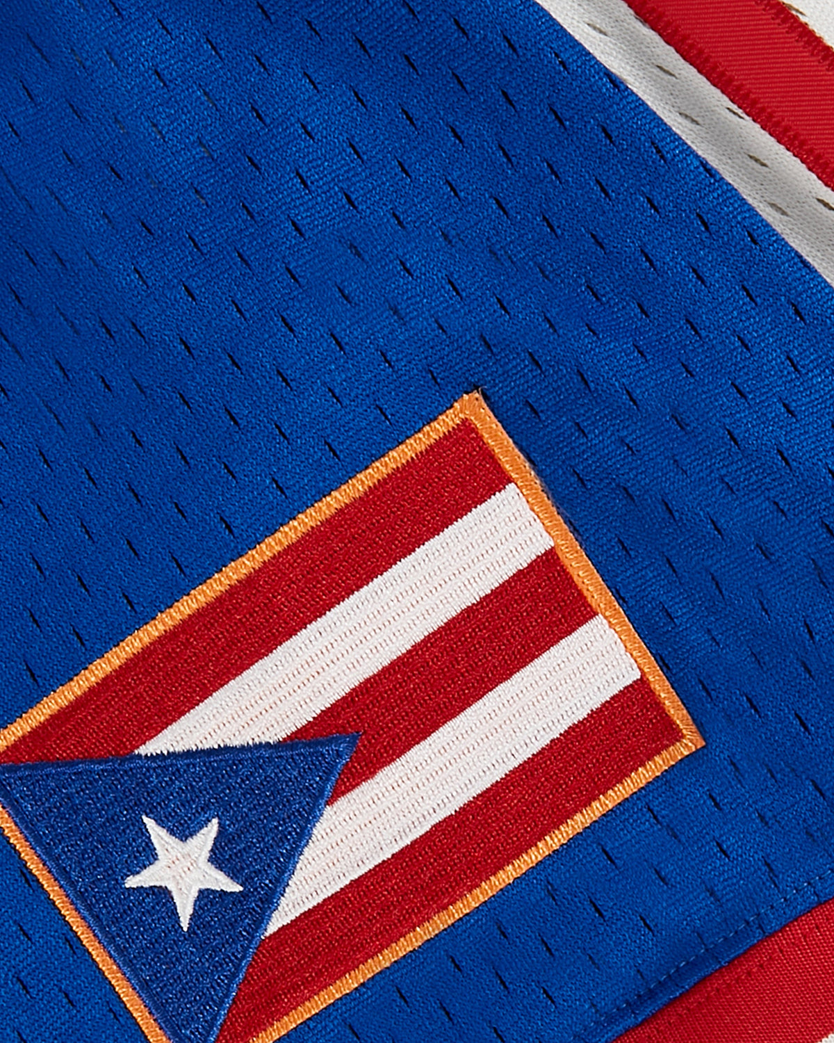 Puerto Rico 1976 National Team Mesh V-Neck Jersey product image 6, provided for visual reference and product detail review