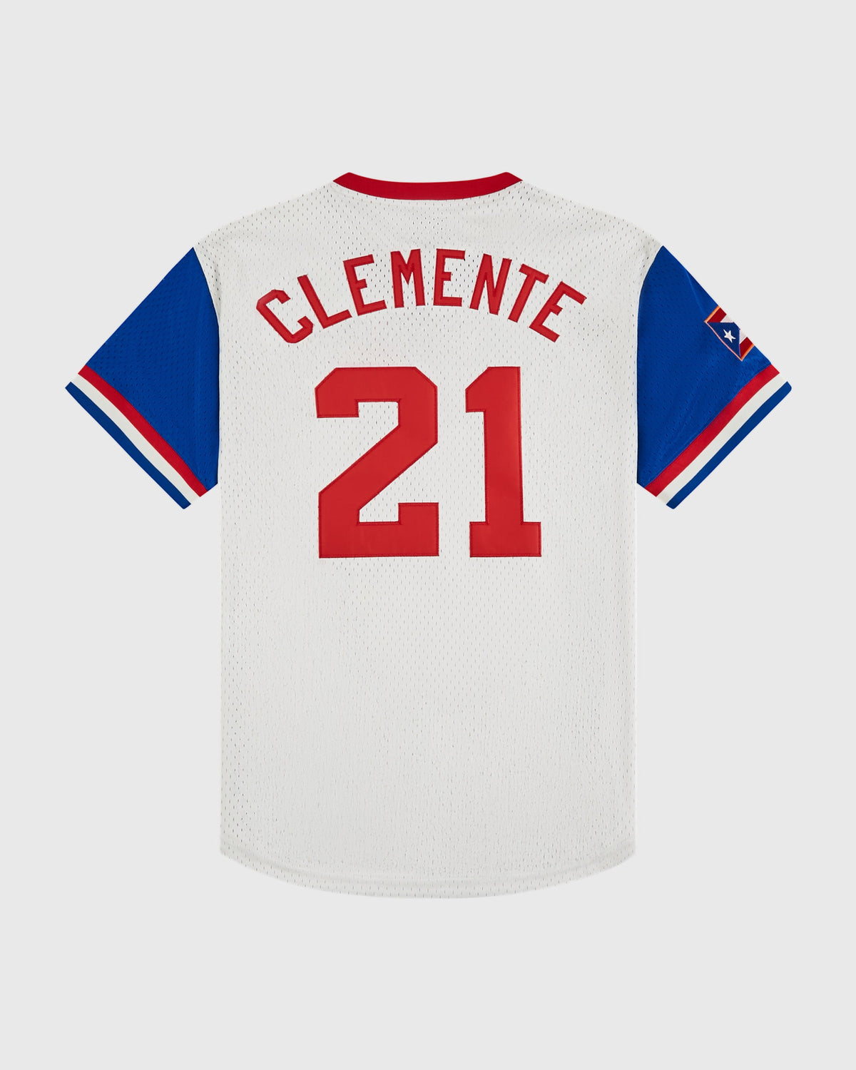 Puerto Rico 1976 National Team Mesh V-Neck Jersey product image 4, provided for visual reference and product detail review