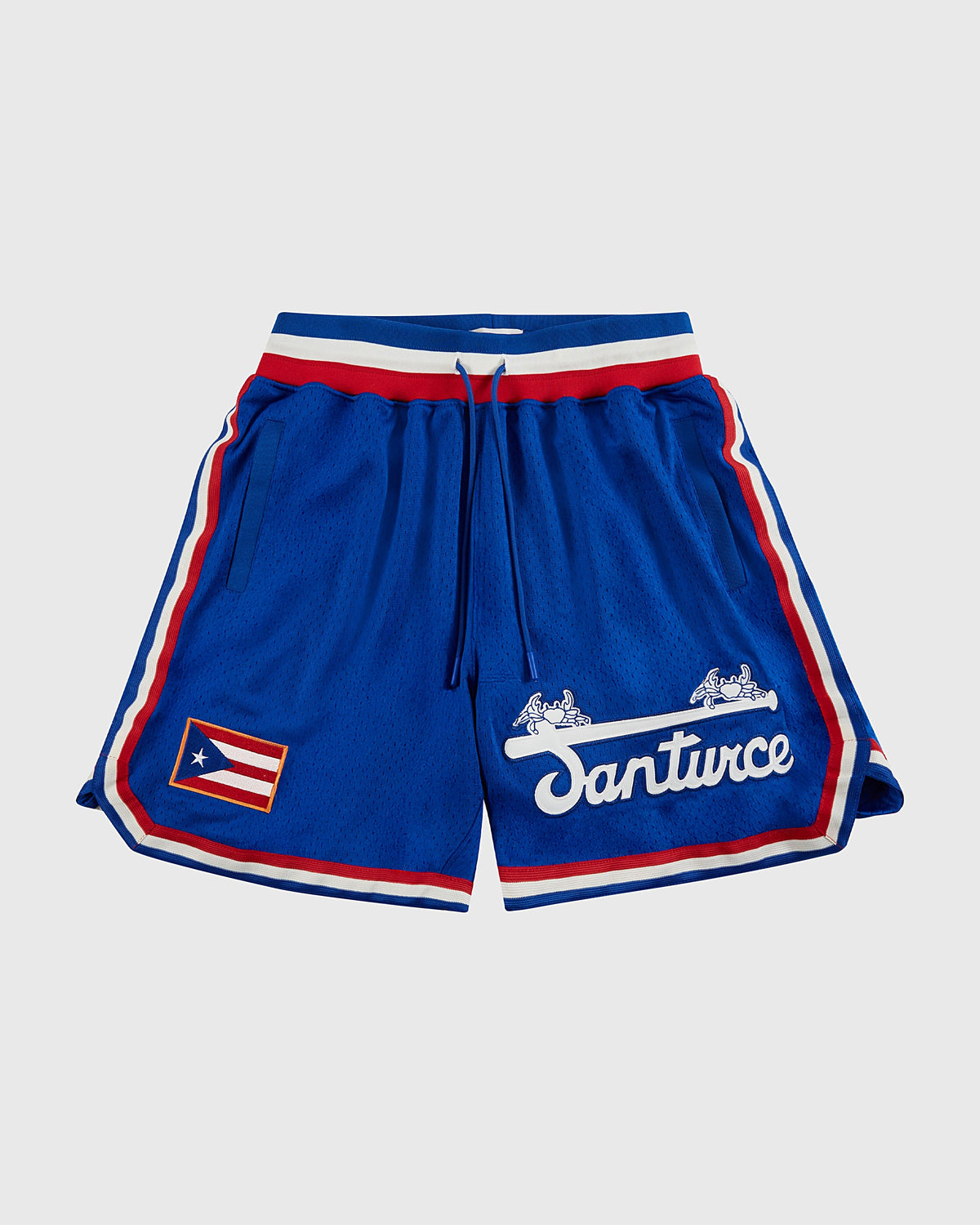 Santurce Cangrejeros Mesh Shorts product image 1, provided for visual reference and product detail review