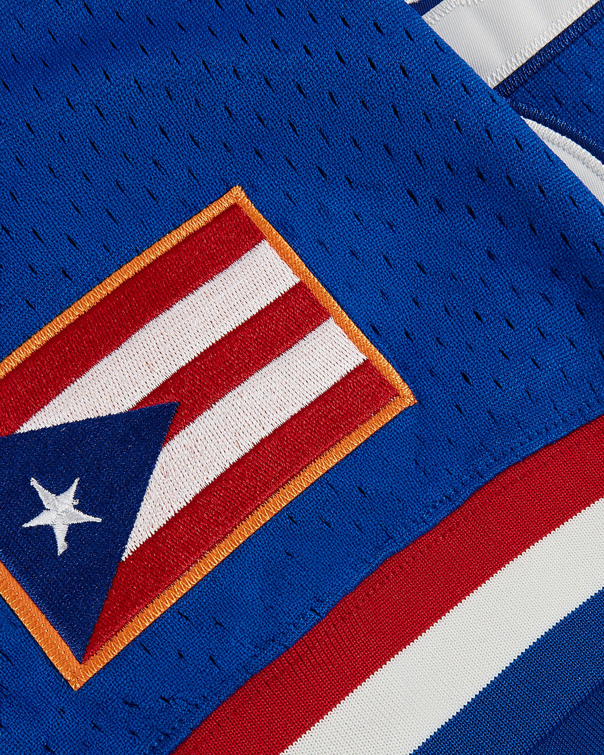 Santurce Cangrejeros Mesh V-Neck Jersey product image 7, provided for visual reference and product detail review