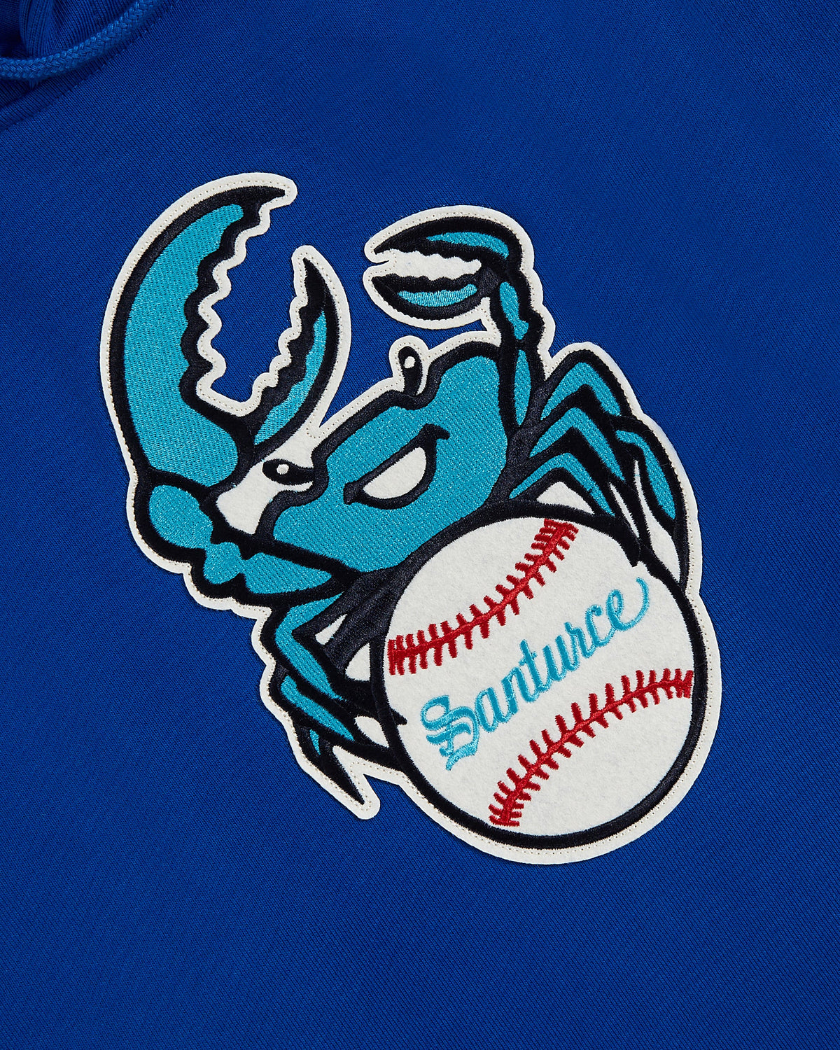 Santurce Cangrejeros Heavyweight Cotton Pullover Hoodie product image 3, provided for visual reference and product detail