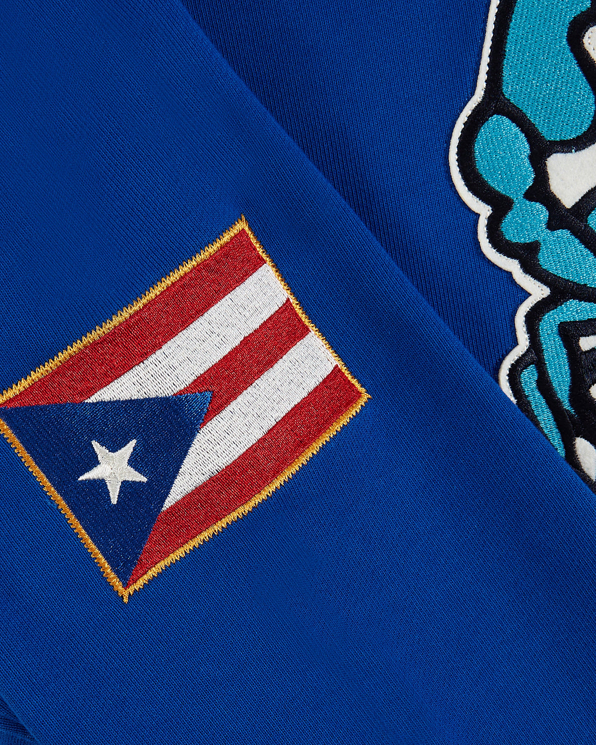 Santurce Cangrejeros Heavyweight Cotton Pullover Hoodie product image 6, provided for visual reference and product detail