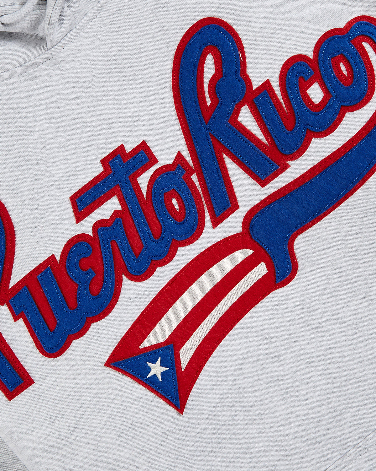 Puerto Rico 1972 National Team Heavyweight Cotton Terry Pullover Hoodie product image 4, provided for visual reference and