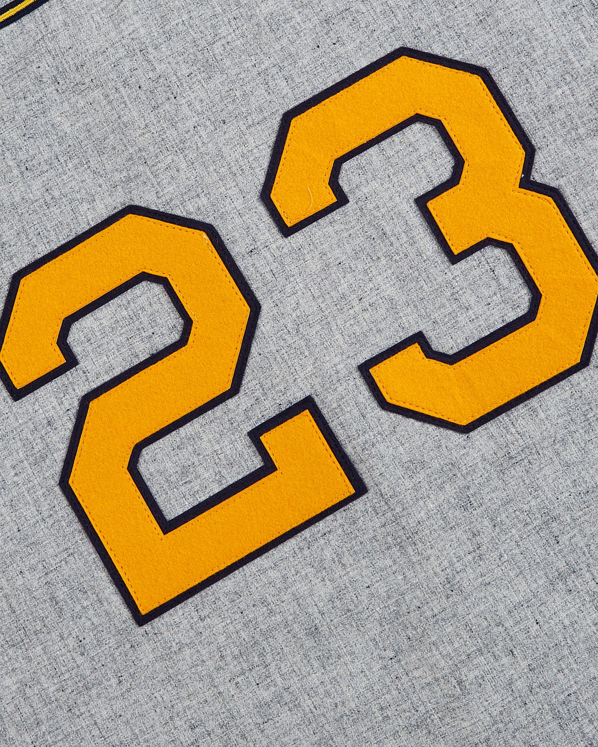 Kansas City Monarchs 1945 Authentic Wool Road Baseball Jersey product image 5, provided for visual reference and product