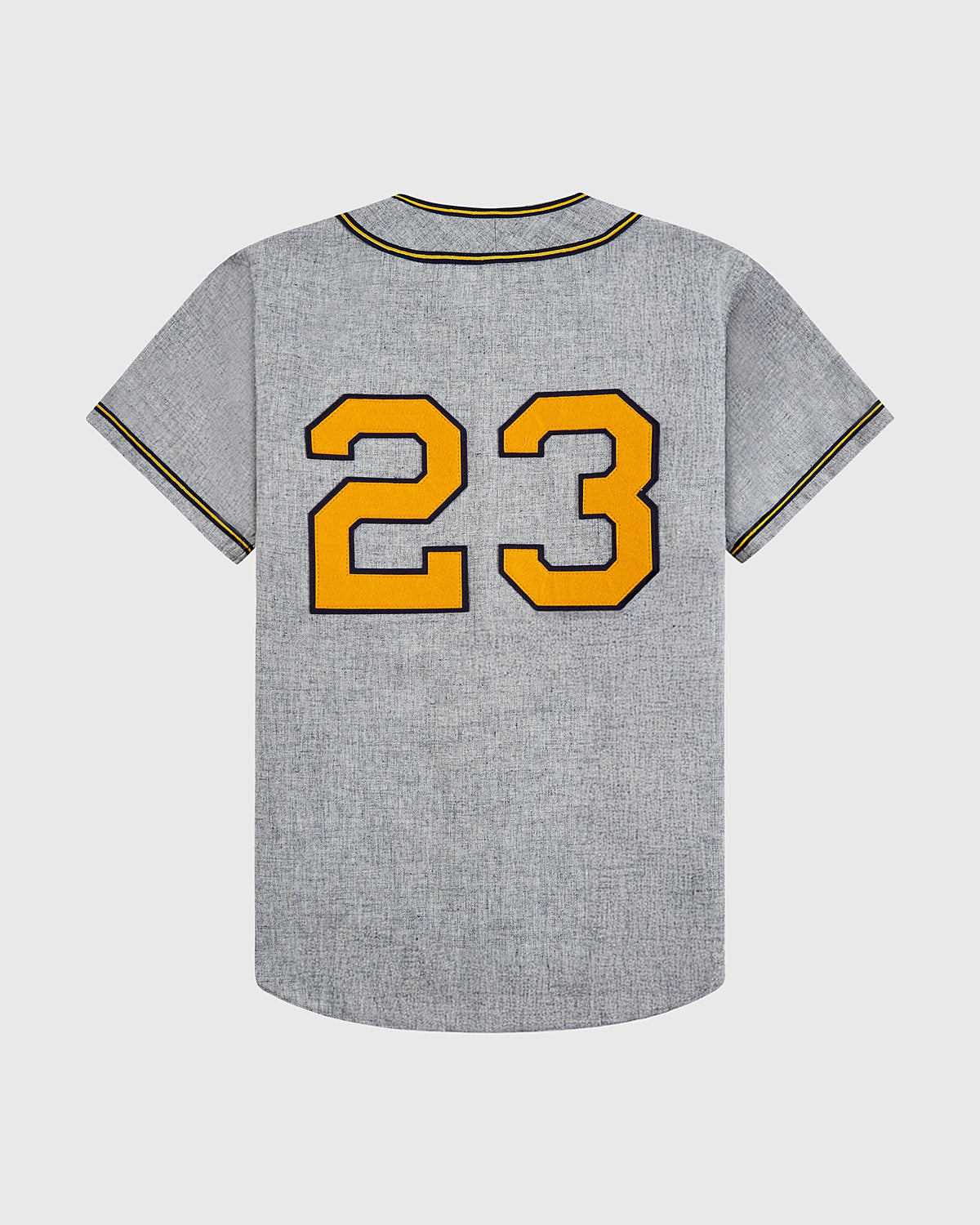 Kansas City Monarchs 1945 Authentic Wool Road Baseball Jersey product image 3, provided for visual reference and product