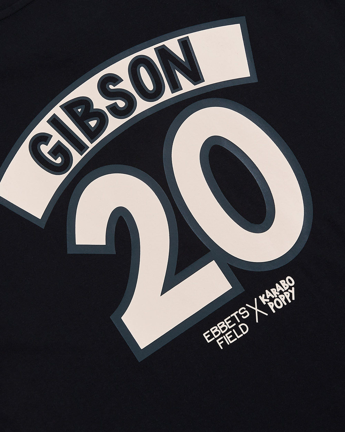 Karabo Poppy x Ebbets Field Josh Gibson Short Sleeve Graphic T-Shirt product image 4, provided for visual reference and