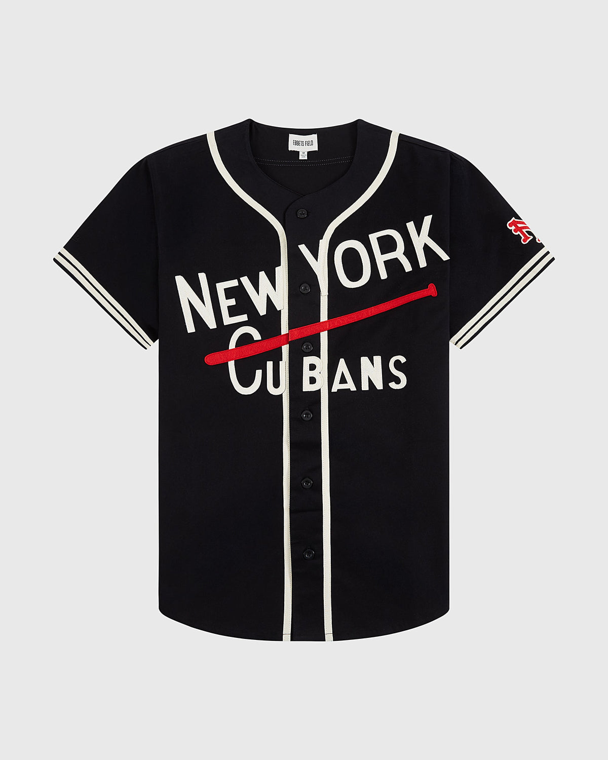 New York Cubans Cotton Twill Baseball Jersey product image 1, provided for visual reference and product detail review